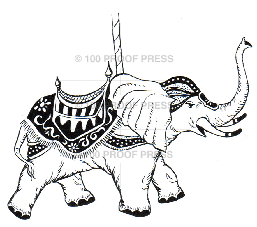 1876 Carousel Elephant