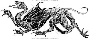 2215 Snake Headed Mosaic Dragon