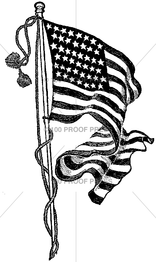 5932 American Flag, Large
