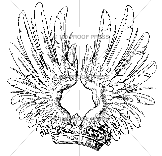 6134 winged crown