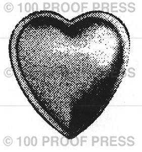6629 Heart Stamp
