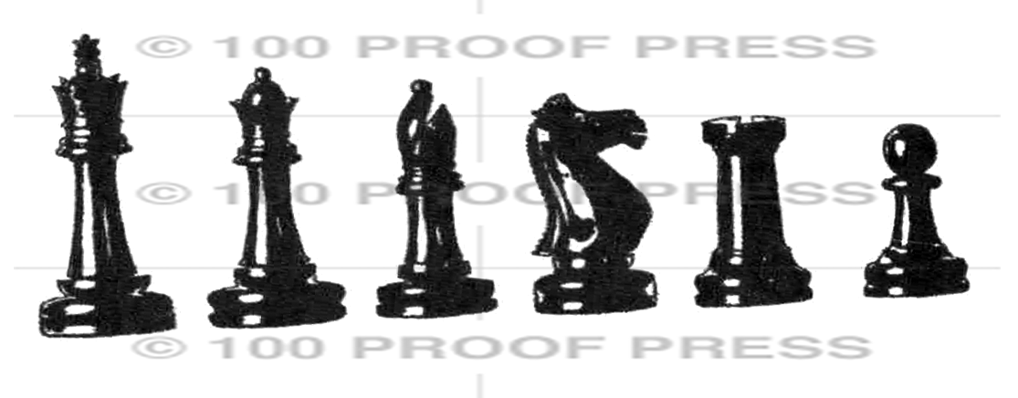 6855 Set of Chess Pieces King, Queen, Bishop, Rook, Knight, Pawn