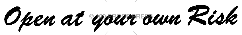 1049 Open at Your Own Risk – 100 Proof Press