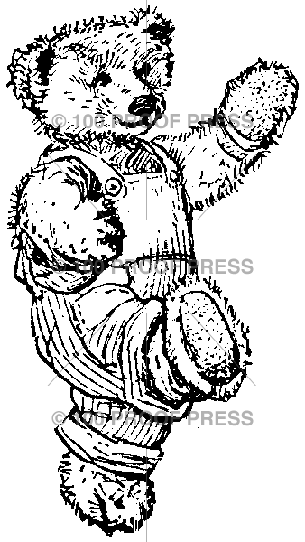 1751 Dressed Teddy Bear