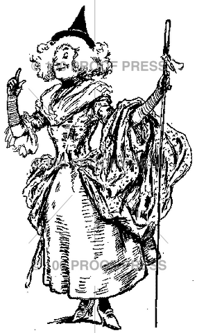 1822 Wanda The Good Witch