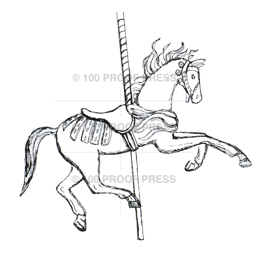 1877 Carousel Horse