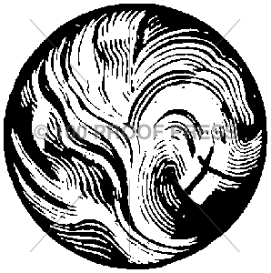 1894 Swirled Larger Marble