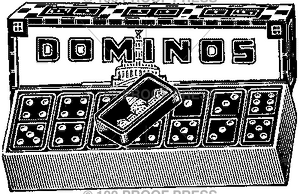 1958 Dominos Set