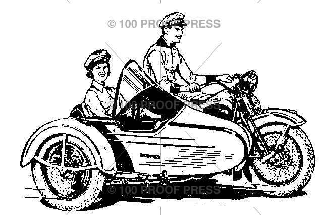 2322 Motorcycle with Sidecar