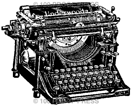 2585 Underwood Typewriter