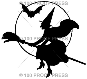 3092 Witch, Bat, and Moon