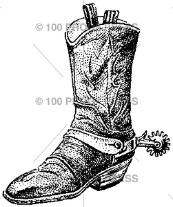 3462 Cowboy Boot