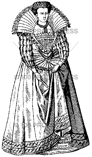 3641 Elizabethan Lady