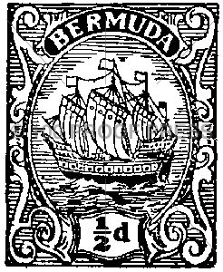 4093 Bermuda Ship Stamp