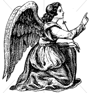 4400 Kneeling Angel