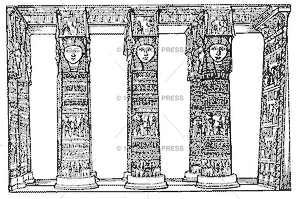 4431 Egyptian Columns