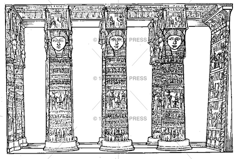 4431 Egyptian Columns