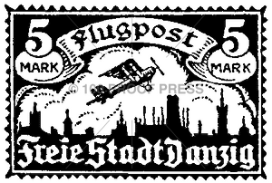 4784 Flugpost German Plane Post