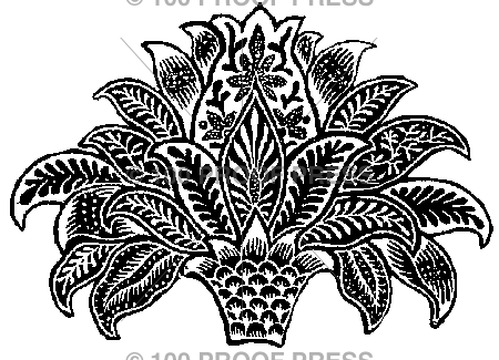 5478 Patterned Block Flower