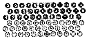 5611 Typing Keys