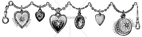 5612 Heart Locket Chain