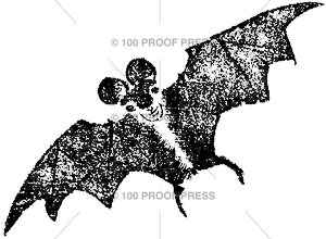 5665 Halloween Bat, Large