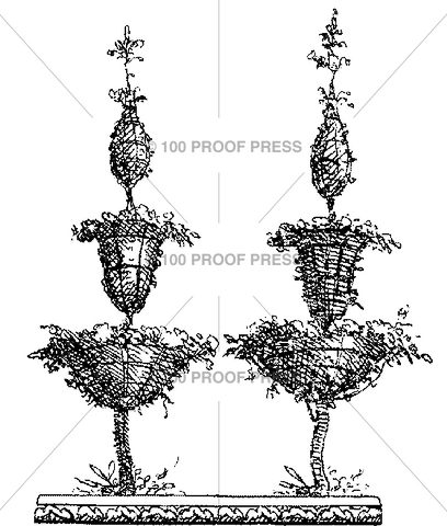 5707 2 Fancy Planters