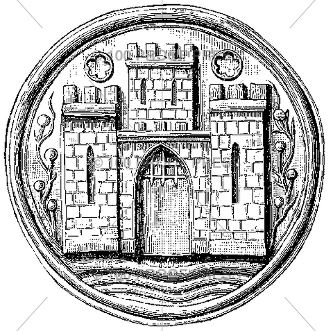 5847 Commemorative Castle Coin