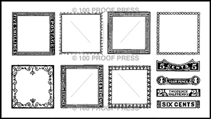 Unmounted images for Postage Paper Style #2