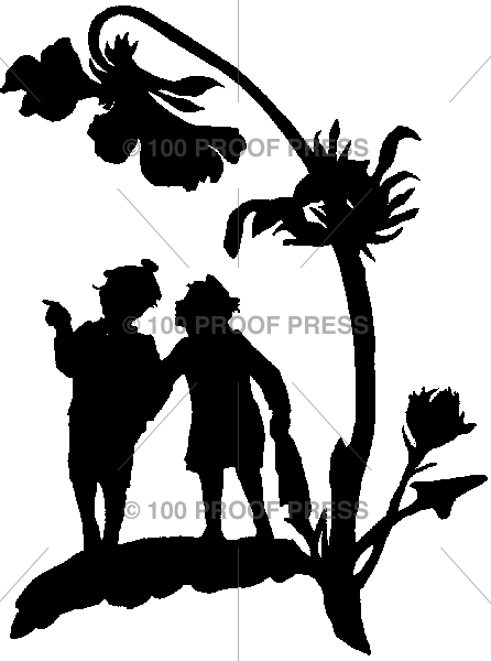 6361 Fairies Pointing on Flowers