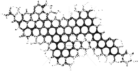 6397 Honeycomb Texture Background