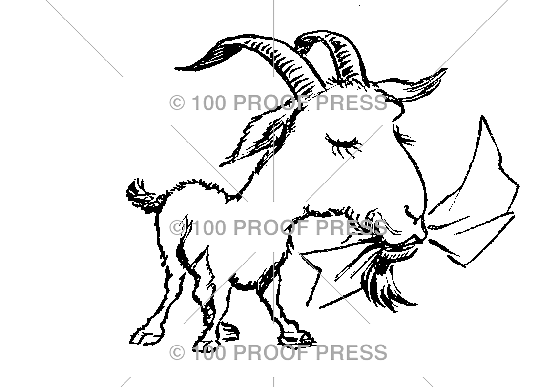 6474 Goat Eats Mail