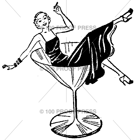 661 Lady in a Martini Glass