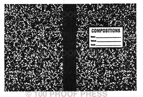 6643 Composition Notebook Stamp