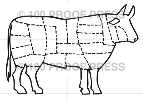 6663 Portioned Cow