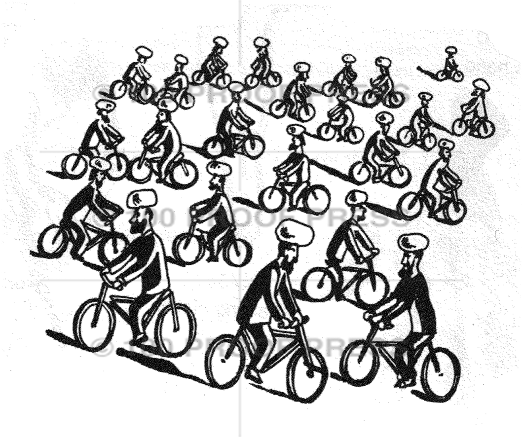 6726 Men on Bikes