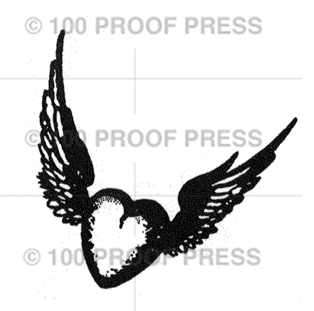 6629 Heart Stamp