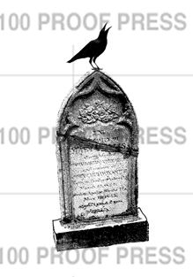 6742 Crow on a Headstone