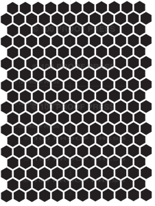 6789 Large Solid Honeycomb
