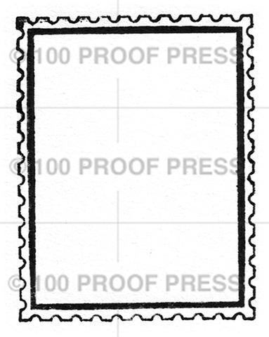 6817 Larger Blank Postage Stamp