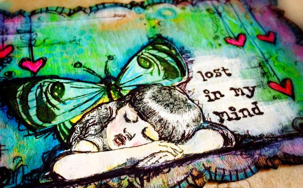 4386 Sleeping Fairy Girl